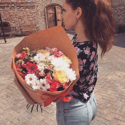 Лот: 7270127. Фото: 1. Сборный букет. Цветы на Щорса... Свежие цветы