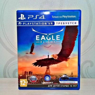 Лот: 15485678. Фото: 1. Eagle Flight PS4 VR новый диск. Игры для консолей