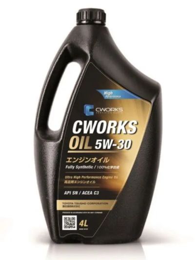 Лот: 20068174. Фото: 1. CWORKS OIL 5W30 SN/C3 4 л (масло... Масла, жидкости