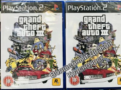 Лот: 11637928. Фото: 1. Grand Theft Auto III GTA 3 игра... Игры для консолей