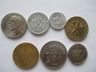 Лот: 5101480. Фото: 1. набор кубинских монет. Наборы монет