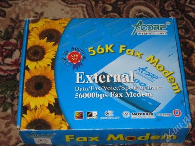 Лот: 13560. Фото: 1. Факс / модем Acorp M-56EMSf-2... Красноярск