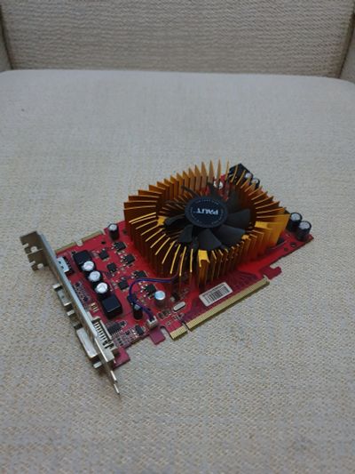 Лот: 18086286. Фото: 1. Видеокарта ati radeon 3850 512mb. Видеокарты