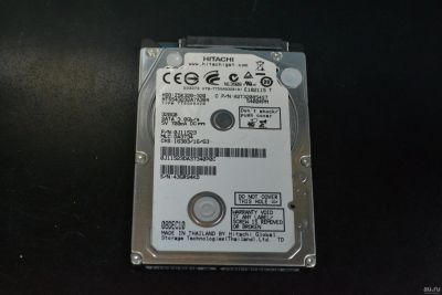 Лот: 15938033. Фото: 1. Slim жесткий жёсткий диск в ноутбук... Жёсткие диски (HDD)
