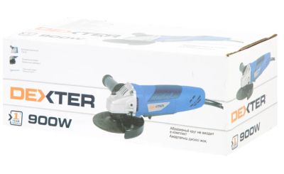 Лот: 17738969. Фото: 1. УШМ Болгарка Dexter 900w слегка... Электроинструмент