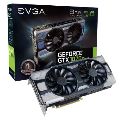 Лот: 13256249. Фото: 1. EVGA GeForce GTX 1070 Ti. Видеокарты