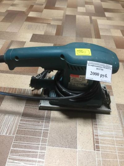 Лот: 11347877. Фото: 1. Шлифмашина Makita BO3700 (М4723... Электроинструмент