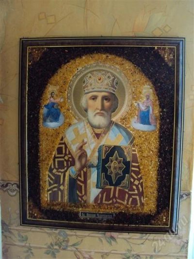 Лот: 1948445. Фото: 1. икона николай чудотворец. Разное