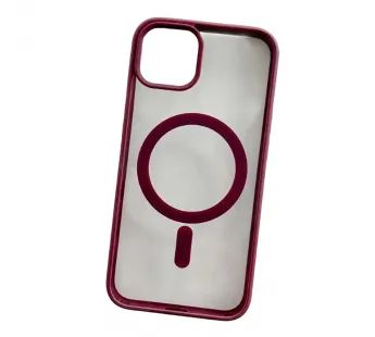 Лот: 24592214. Фото: 1. Чехол iPhone 15 Pro MagSafe Пластик... Чехлы, бамперы