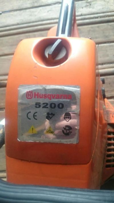 Лот: 9608564. Фото: 1. Бензопила Husqvarna 5200 ОБМЕН. Бензо-, мотоинструмент
