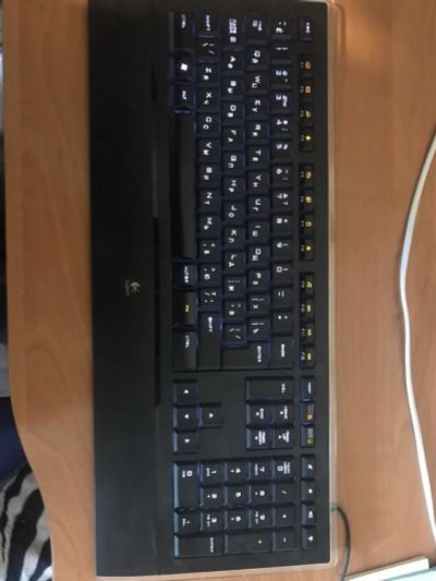 Лот: 14703196. Фото: 1. Клавиатура Logitech Illuminated... Клавиатуры и мыши