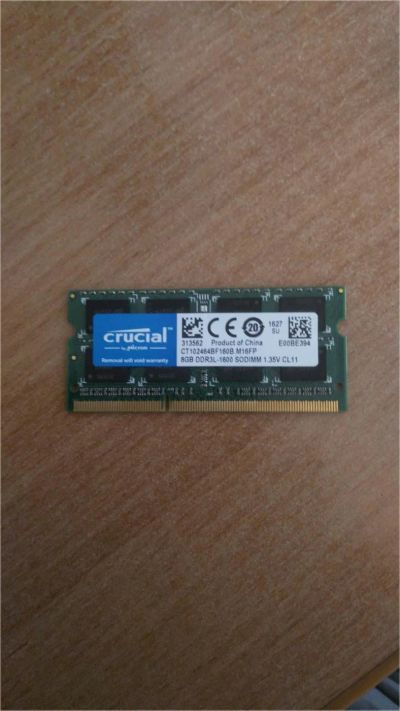Лот: 11273416. Фото: 1. Оперативная память so-dimm Crucial... Оперативная память