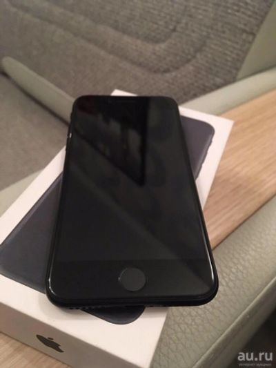 Лот: 13568633. Фото: 1. iPhone 7 black. Смартфоны