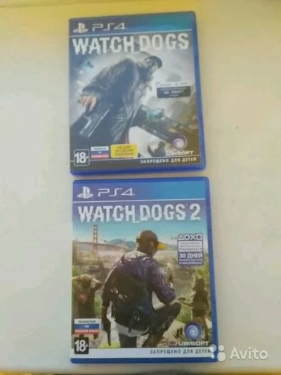 Лот: 9730691. Фото: 1. Диски Watch Dogs + Watch Dogs... Игры для консолей