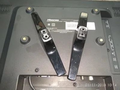 Лот: 12587804. Фото: 1. ножки тв Hisense LHD32D50TS. Кронштейны, стойки, подставки