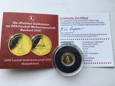 Лот: 12966023. Фото: 1. Никарагуа 50 кордоба 2018 Забивака... Америка
