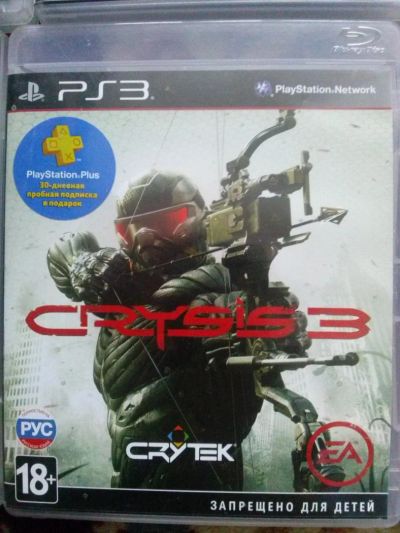 Лот: 6405132. Фото: 1. Crysis 3 PS3. Игры для консолей