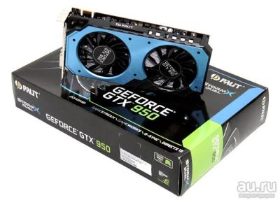 Лот: 12626385. Фото: 1. Видеокарта Palit GeForce gtx 950... Видеокарты