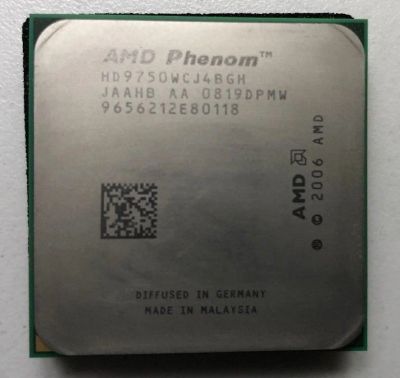 Лот: 12605643. Фото: 1. Процессор AMD Phenom x4 9750 Quad-core... Процессоры