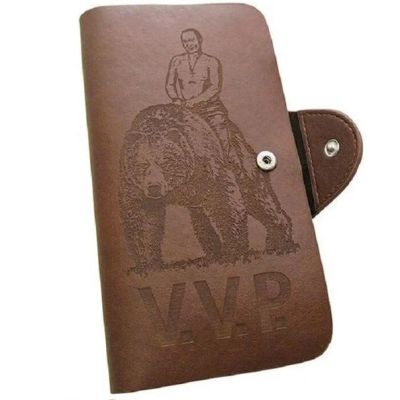 Лот: 8004465. Фото: 1. Портмоне VVP (с Путиным). Бумажники, кошельки, портмоне