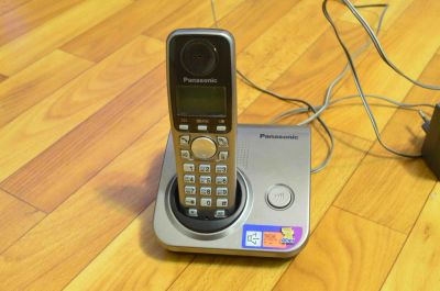 Лот: 4914466. Фото: 1. Радиотелефон Panasonic KX-TG7205RU. DECT и радиотелефоны