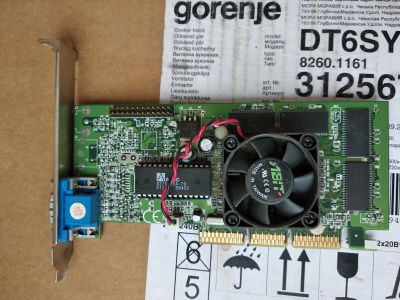 Лот: 14303379. Фото: 1. Видеокарта GeFORCE 2 MX200 32MB. Видеокарты