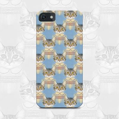 Лот: 7081333. Фото: 1. Чехол case для iPhone 4-6S с котиком... Чехлы, бамперы
