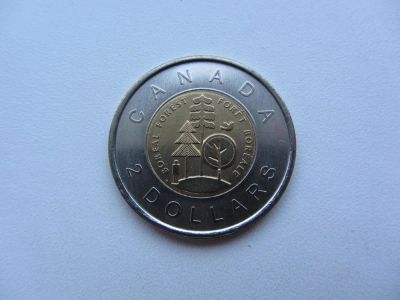 Лот: 4782457. Фото: 1. Канада 2 доллара 2011 Национальные... Америка