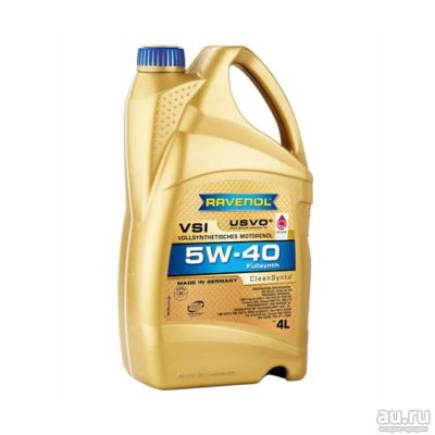 Лот: 15595624. Фото: 1. RAVENOL VSI 5W40, 4л. Масла, жидкости