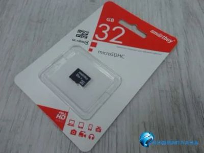 Лот: 13400274. Фото: 1. 32Gb карта памяти Smartbuy microSD... Карты памяти