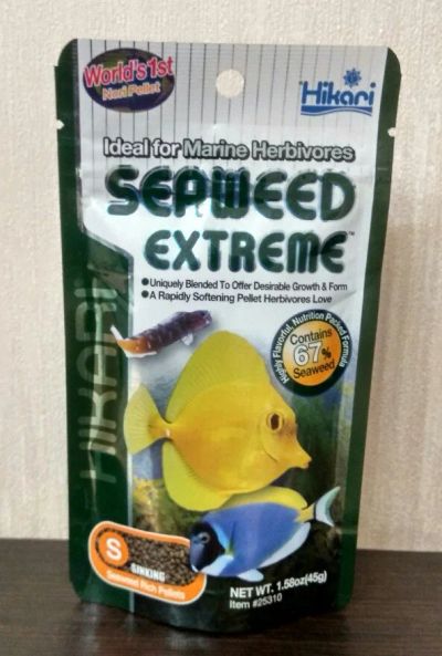 Лот: 10965006. Фото: 1. Корм для морских рыб Hikari Seaweed... Корма