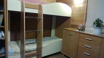 Лот: 3333853. Фото: 1. двухъярусная кровать. Детские кровати и кроватки