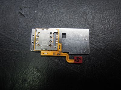 Лот: 11248151. Фото: 1. Шлейф с сим-коннектором LG G3... Шлейфы, разъёмы