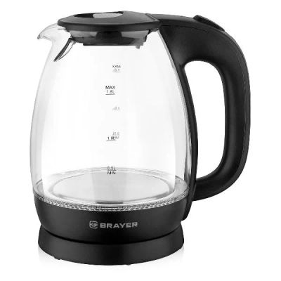 Лот: 24468621. Фото: 1. Электрический чайник Brayer BR1026. Чайники, кофемашины, кулеры