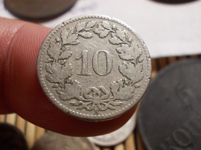 Лот: 16623083. Фото: 1. Старинное серебро-10 Раппенов... Россия до 1917 года