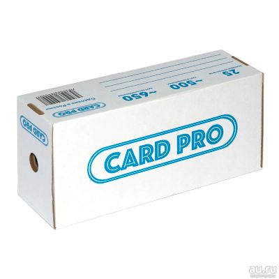 Лот: 13698534. Фото: 1. Картонная коробка Card-Pro для... Настольные игры, карты