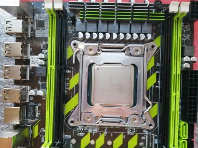 Лот: 15516417. Фото: 1. Xeon 2640 + Материнская плата... Комплекты запчастей