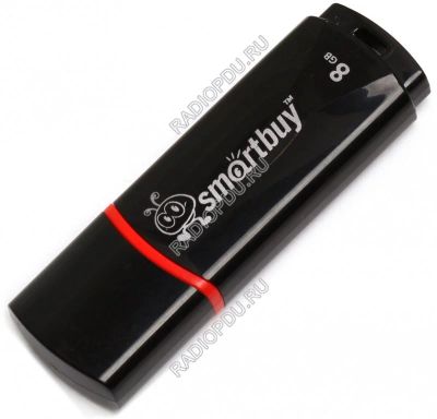 Лот: 8527783. Фото: 1. Флешка Smart Buy 32GB Crown Black. USB-флеш карты