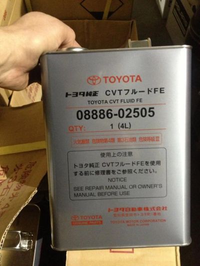 Лот: 7120744. Фото: 1. Toyota cvt fluid FE /Жидкость... Масла, жидкости