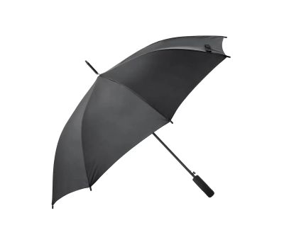 Лот: 10094576. Фото: 1. Зонт, черный, автоматическое открывание... Зонты