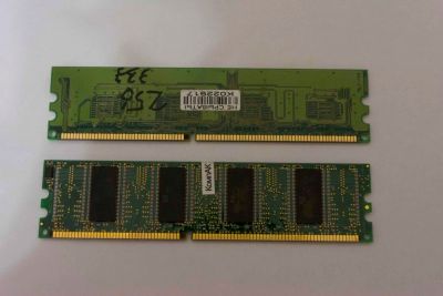 Лот: 8415313. Фото: 1. DIMM DDR 256MB x2. Оперативная память