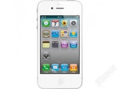 Лот: 2046356. Фото: 1. iphone 4S 16gb white. Смартфоны