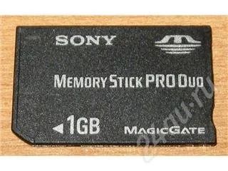 Лот: 229068. Фото: 1. Memory Stick PRO Duo 1 GB. USB-флеш карты