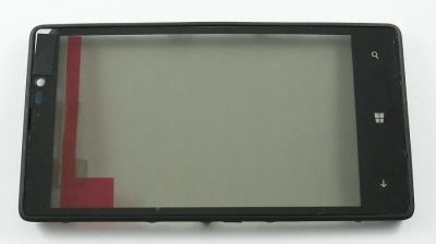 Лот: 12124913. Фото: 1. Тачскрин Nokia 820 в сборе Черный... Дисплеи, дисплейные модули, тачскрины