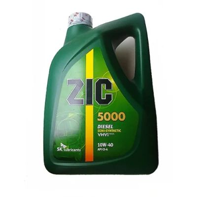 Лот: 4759343. Фото: 1. ZIC 5000 10w40 CI-4, 4л п/с дизель. Масла, жидкости