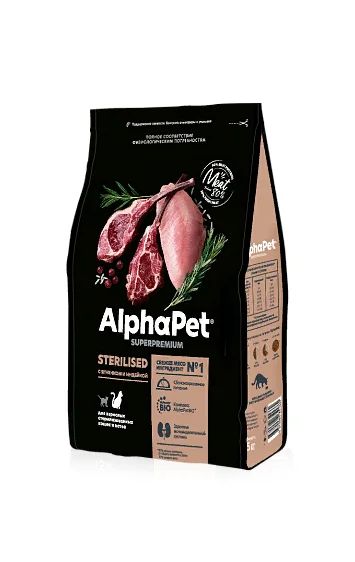 Лот: 19208006. Фото: 1. АльфаПет (AlphaPet) SuperPremium... Корма