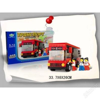 Лот: 2433458. Фото: 1. Конструктор Транспорт "Автобус... Машины и техника