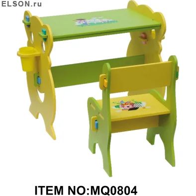 Лот: 3106739. Фото: 1. Стол и стул Meierqi. Столики, стулья, парты