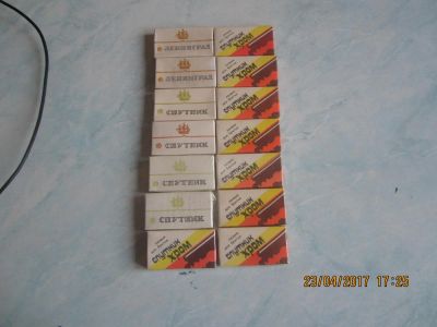 Лот: 7773143. Фото: 1. лезвия для бритья времен СССР. Предметы интерьера и быта