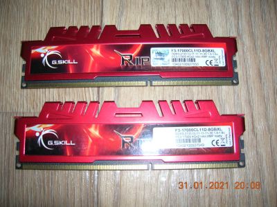 Лот: 17155864. Фото: 1. 2 планки памяти DDR3 4Gb (не исправная... Оперативная память